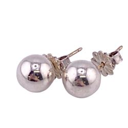 TIFFANY&Co. Tiffany HardWear Ball 925 2.1g Earrings Silver Women's Z0006517