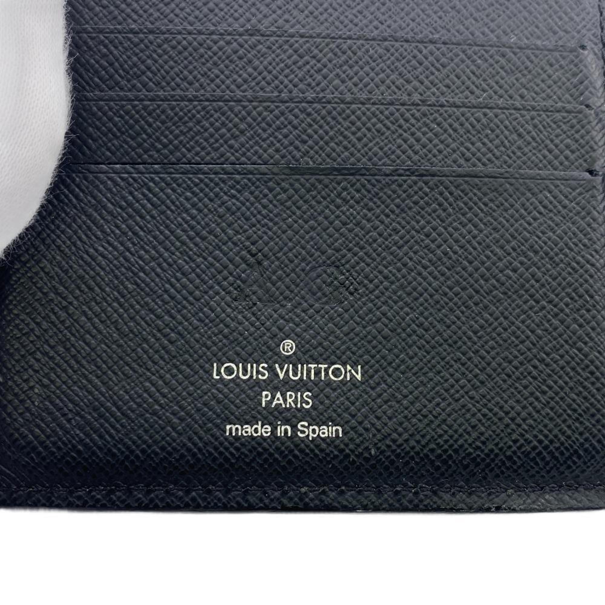LOUIS VUITTON M62289 Portefeuille Marco Black Epi Bi-fold Wallet Men's Z0005981
