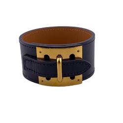 HERMES Kelly Bangle 2014 Black Women's Z0006485