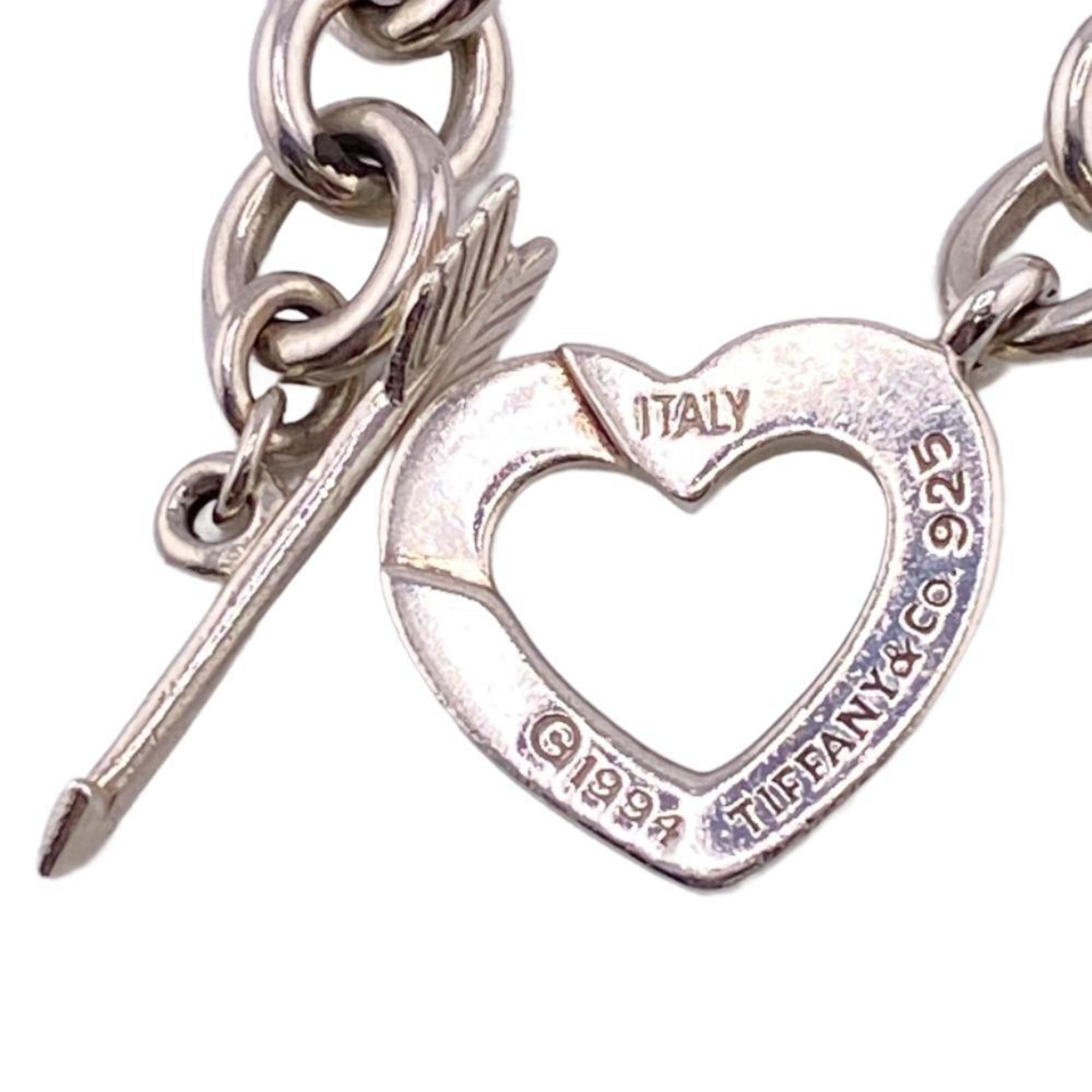 TIFFANY&Co. Tiffany Heart Arrow 925 72.4g Necklace Silver Women's Z0006512