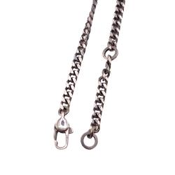 GUCCI Infinity Knot 925 21.9g Necklace Silver Women's Z0006516