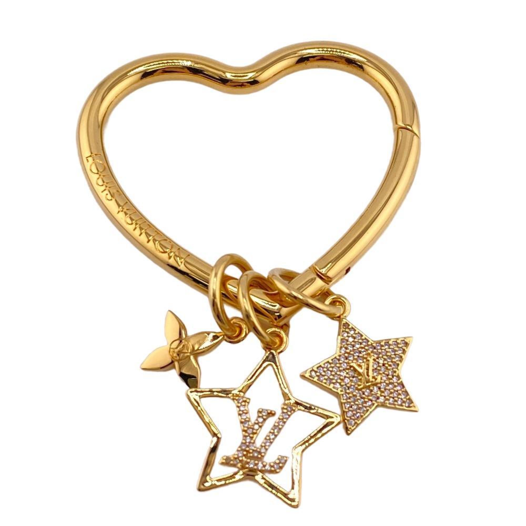 LOUIS VUITTON M01358 Constellation Heart Bag Charm Gold Women's Z0006504