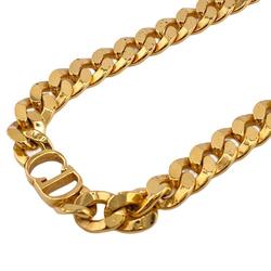 Christian Dior CD ICON Chain Link Necklace Gold Women's Z0006503