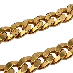 Christian Dior CD ICON Chain Link Necklace Gold Women's Z0006503