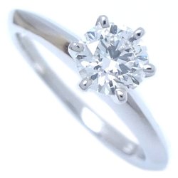 TIFFANY&Co. Tiffany Solitaire Ring, Single Diamond 0.50ct G.VS2.3Excellent, Pt950 Platinum 291728