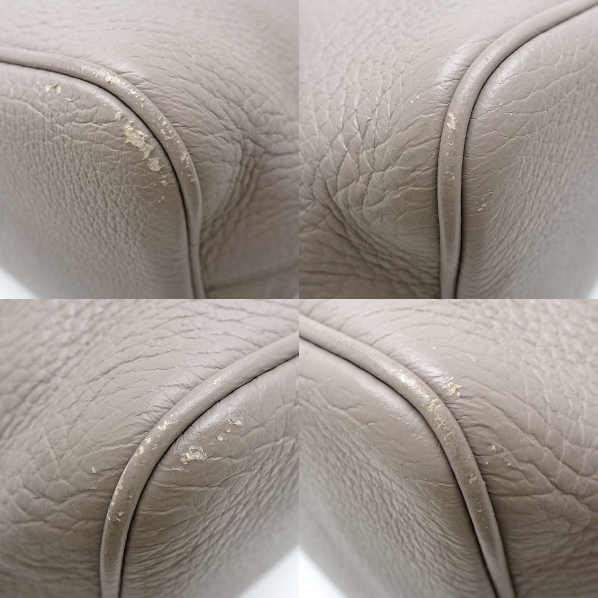 BOTTEGAVENETA Bottega Veneta shoulder bag leather beige 351203