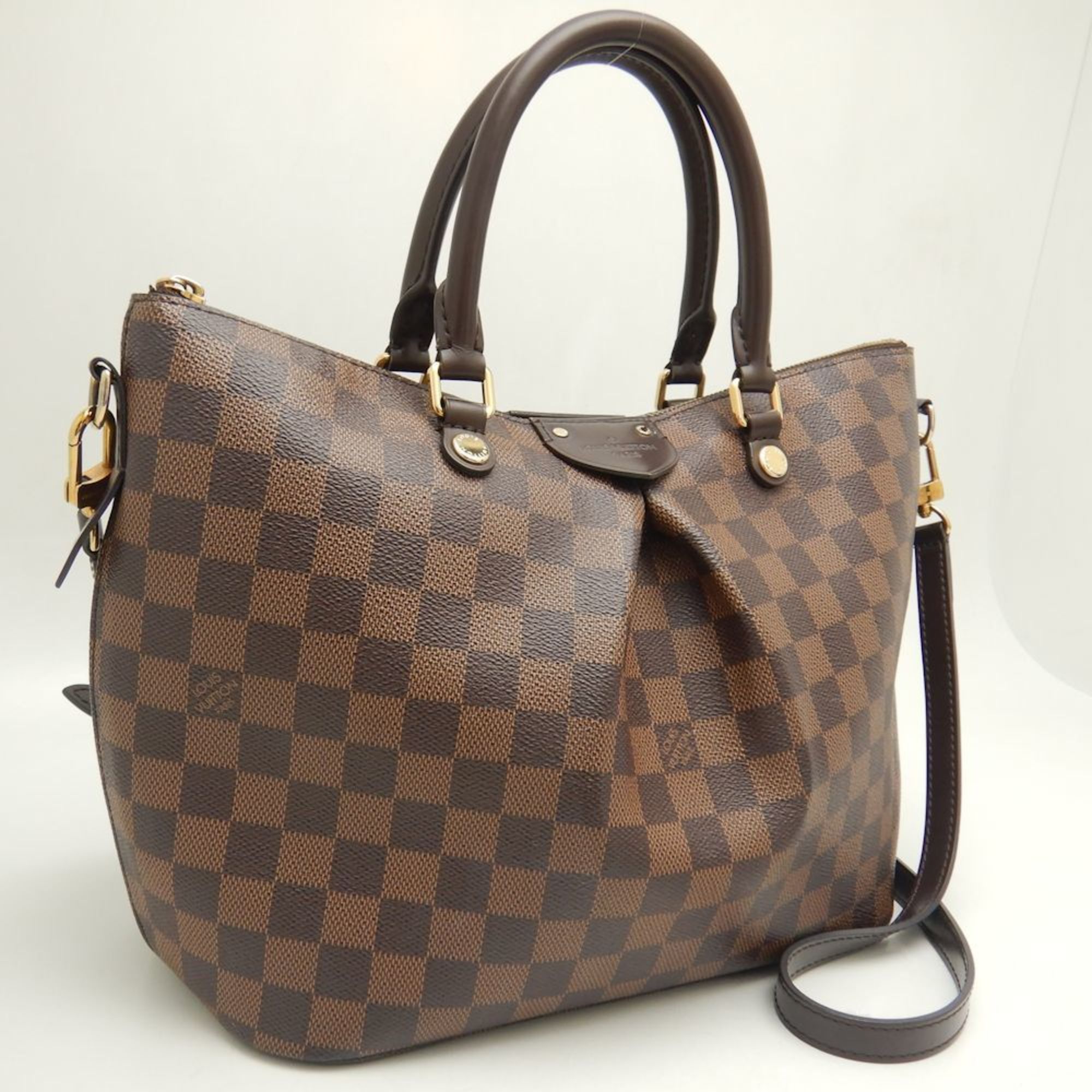 LOUIS VUITTON Louis Vuitton Damier Siena MM N41546 Tote Bag Ebene 251715