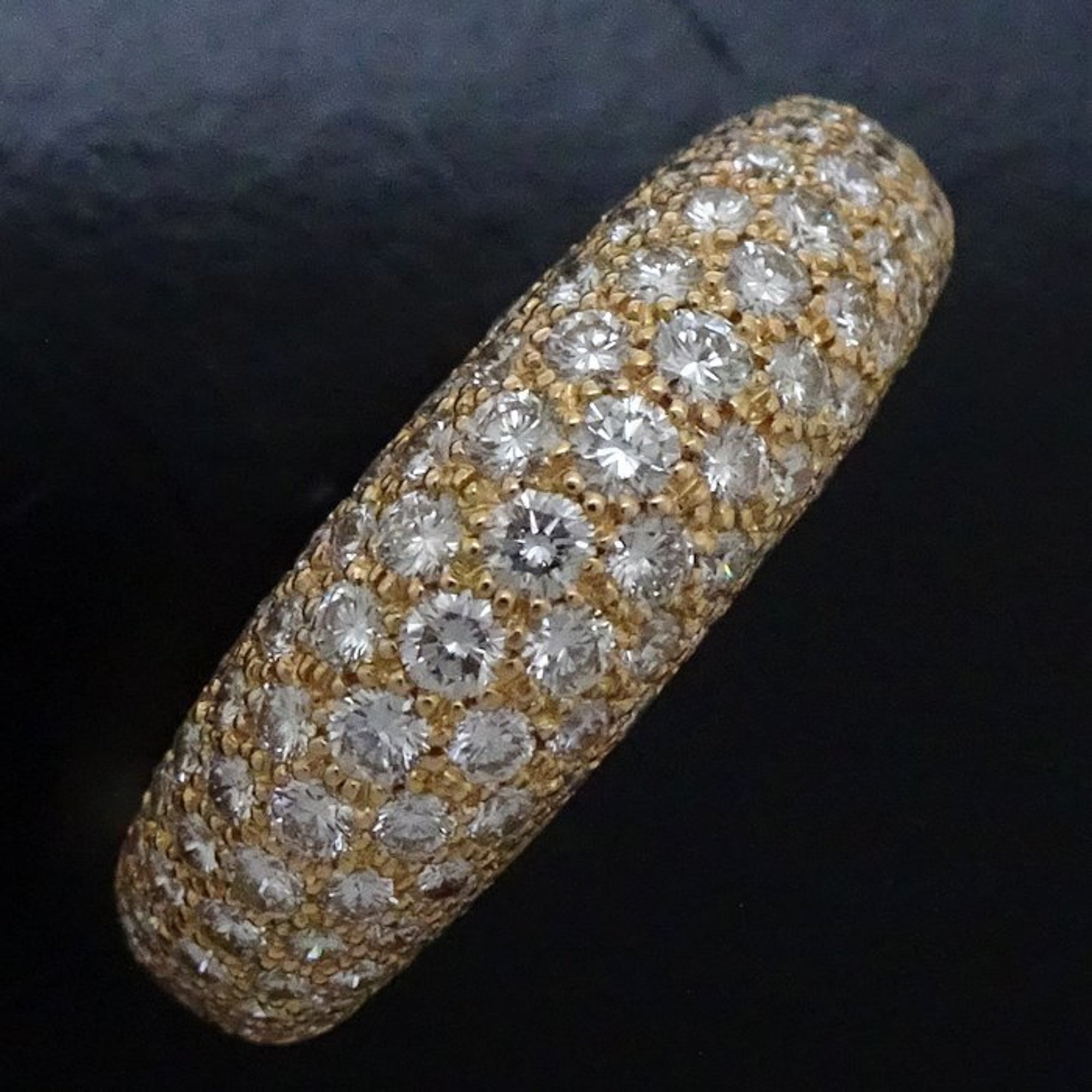 Chaumet Anneau Ring Diamond 18K Yellow Gold 291724