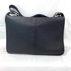 COACH Men's Shoulder Bag Black Leather 5206KB-8281