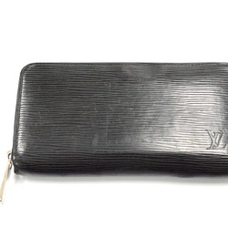 LOUIS VUITTON Epi Zippy Wallet Round Long M60072 Noir JA-19013
