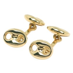 GUCCI Cufflinks Old Gucci Gold Plated Men's