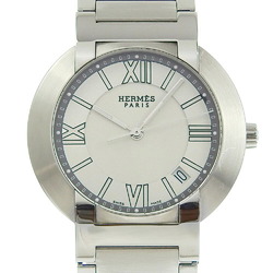 Hermes HERMES Nomad Watch Auto Quartz NO1.710 Stainless Steel Analog Display White Dial Men's I220823002