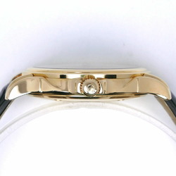 OMEGA De Ville/De Ville Watch Coaxial Chronometer 4631.80.33 K18 Yellow Gold x Leather Black Automatic Dial Men's