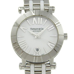 Tiffany TIFFANY & Co. Atlas Watch Z1300.68.11A20A00A Stainless Steel x White Ceramic Automatic Dial Ladies
