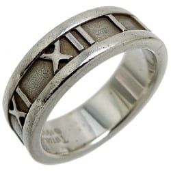 Tiffany SV925 Atlas Ladies Ring, Silver 925, Size 11
