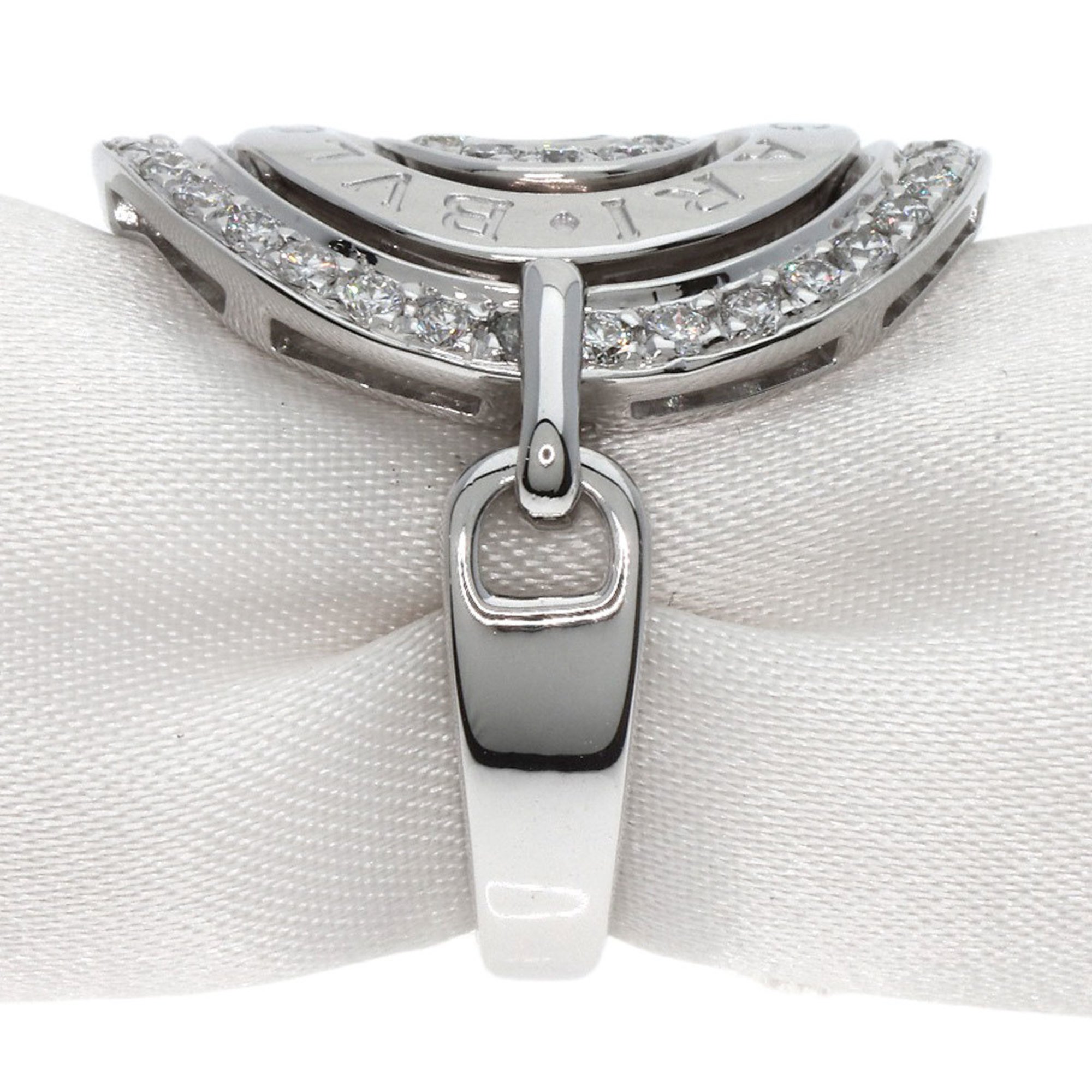 BVLGARI Astrale Cerchi Diamond Ring, 18K White Gold, Women's