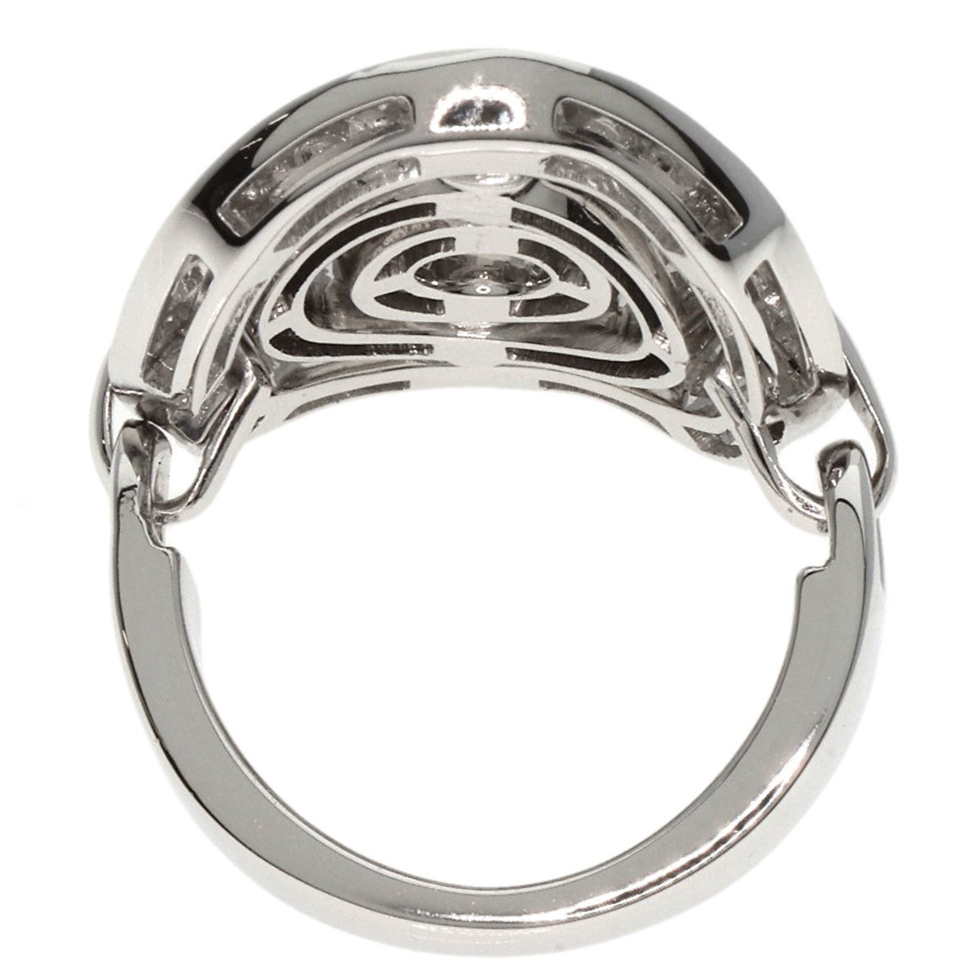 BVLGARI Astrale Cerchi Diamond Ring, 18K White Gold, Women's