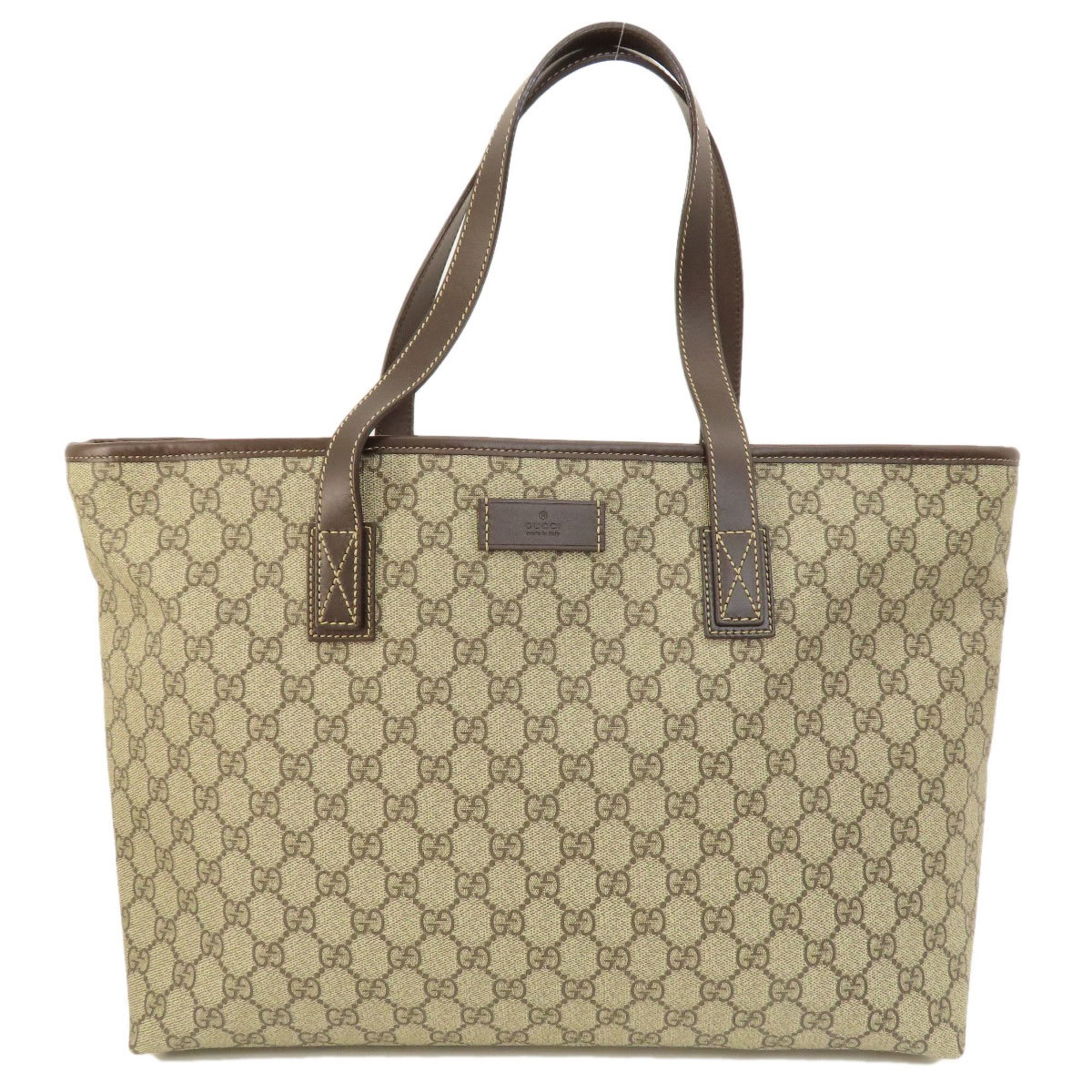 Gucci 211137 GG Supreme Tote Bag PVC Women's GUCCI