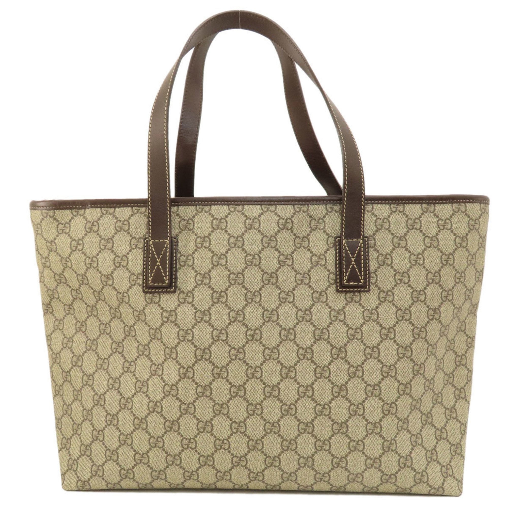 Gucci 211137 GG Supreme Tote Bag PVC Women's GUCCI