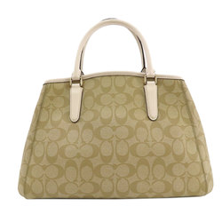 Coach F58310 Signature Handbag PVC Women's COACH