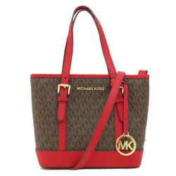 Michael Kors MK Signature Handbag PVC Women's