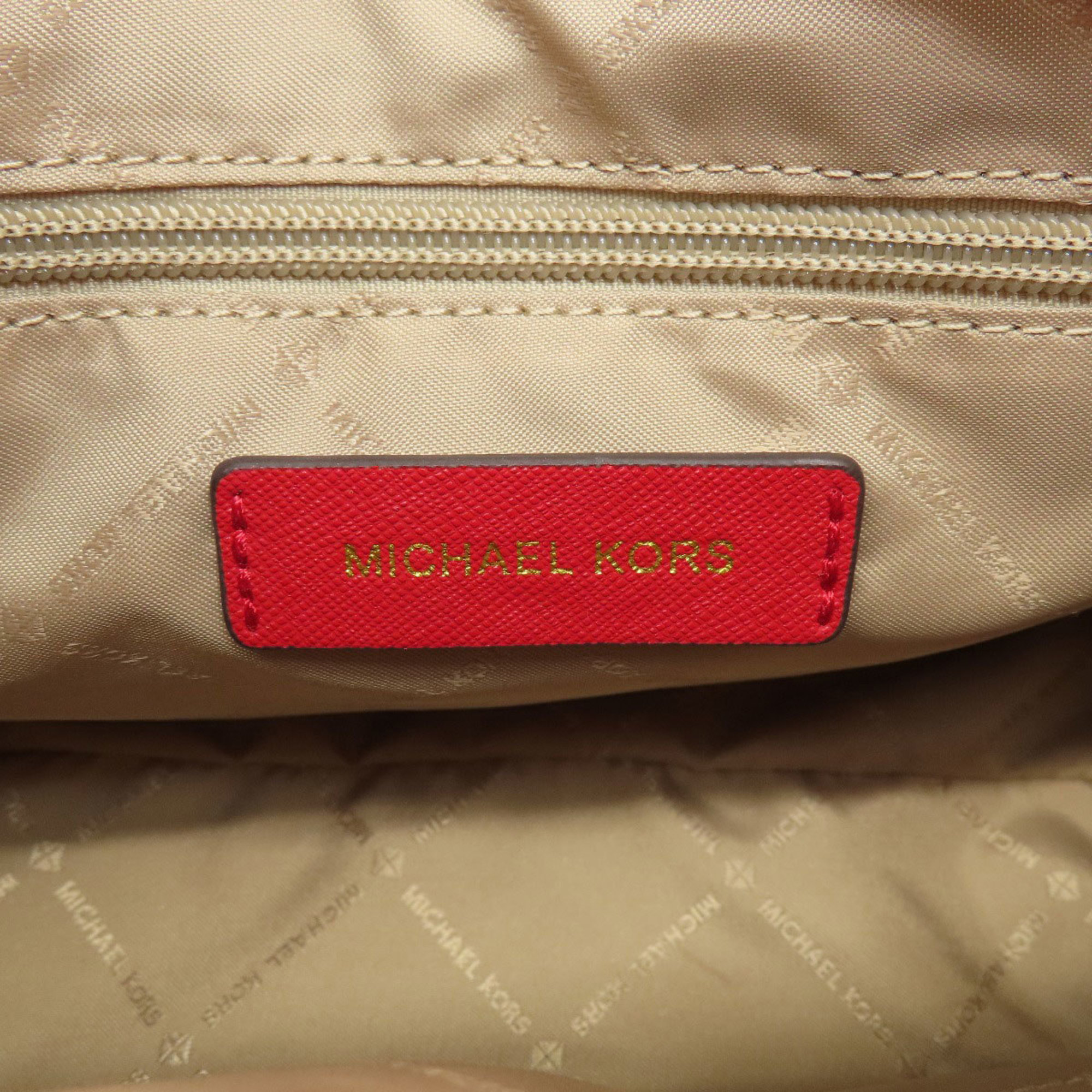 Michael Kors MK Signature Handbag PVC Women's