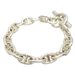 Hermes SV925 Chaine d'Ancre MM 17 links Women's and Men's Bracelet Silver 925