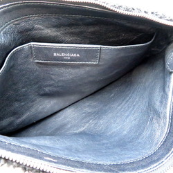 Balenciaga Mouton Women's Clutch Bag 492681 Black