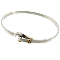 Tiffany Hook & Eye Bangle Women's Bracelet Silver 925