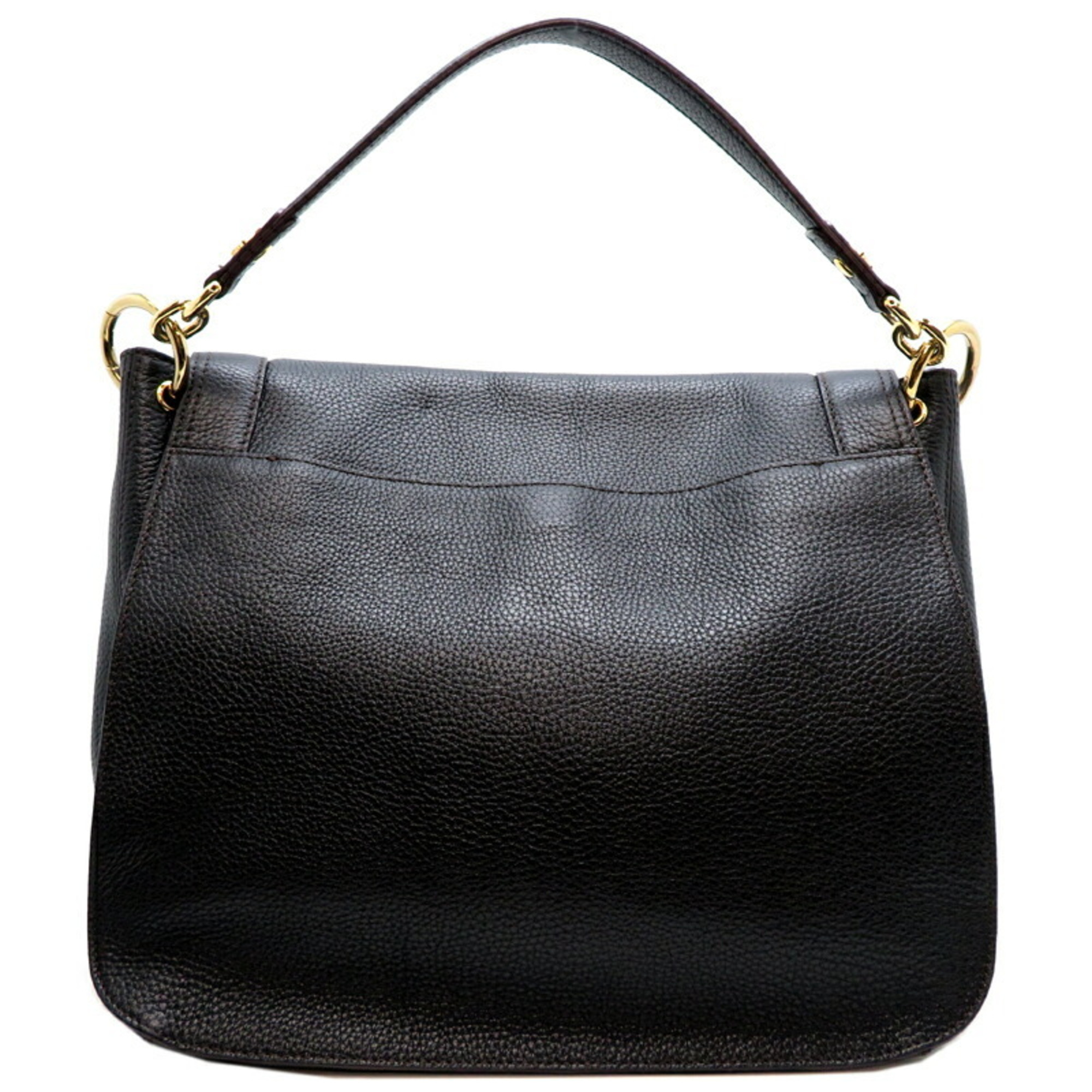 MCM Women's Shoulder Bag MWR 1SAFI83 BK001 Leather Black