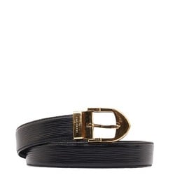 Louis Vuitton Epi Santur Classic Belt Size: 110/40 M6832 Noir Black Leather Women's LOUIS VUITTON