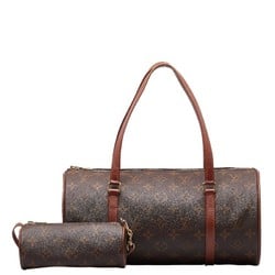 Louis Vuitton Monogram Papillon 30 (old) Handbag Shoulder Bag M51365 Brown PVC Leather Women's LOUIS VUITTON