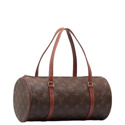 Louis Vuitton Monogram Papillon 30 (old) Handbag Shoulder Bag M51365 Brown PVC Leather Women's LOUIS VUITTON