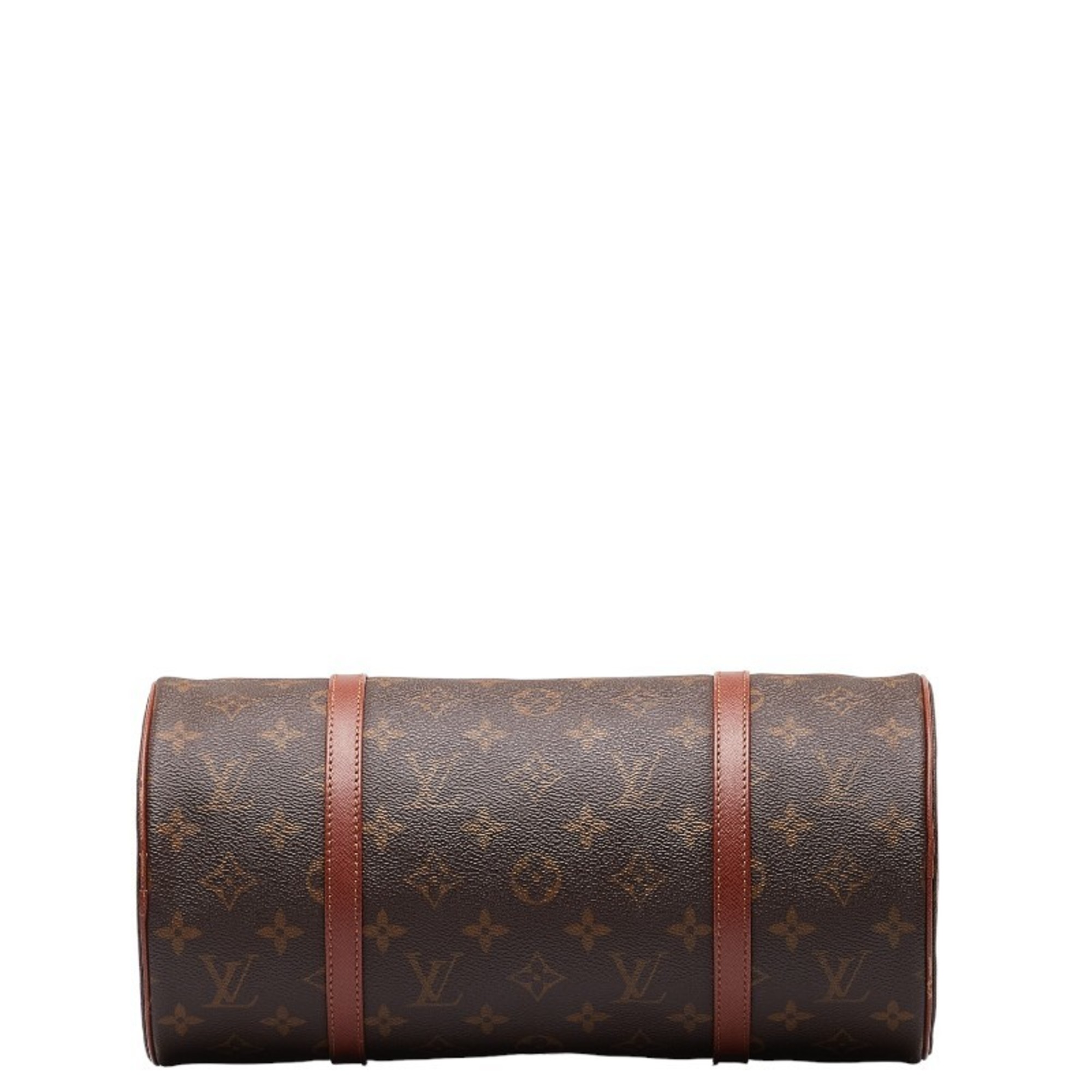 Louis Vuitton Monogram Papillon 30 (old) Handbag Shoulder Bag M51365 Brown PVC Leather Women's LOUIS VUITTON