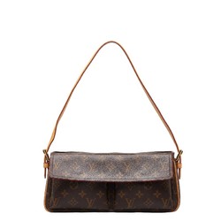 Louis Vuitton Monogram Vivacite MM Shoulder Bag Handbag M51164 Brown PVC Leather Women's LOUIS VUITTON