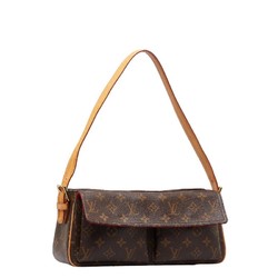 Louis Vuitton Monogram Vivacite MM Shoulder Bag Handbag M51164 Brown PVC Leather Women's LOUIS VUITTON