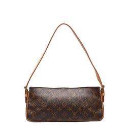 Louis Vuitton Monogram Vivacite MM Shoulder Bag Handbag M51164 Brown PVC Leather Women's LOUIS VUITTON