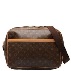Louis Vuitton Monogram Reporter GM Shoulder Bag M45252 Brown PVC Leather Women's LOUIS VUITTON