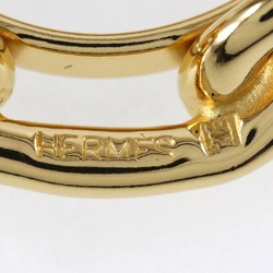 Hermes Chaine d'Ancre scarf ring, gold plated, for women