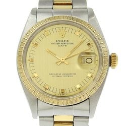 Rolex ROLEX Oyster Perpetual Watch Date cal.1570 1505 Gold & Steel 1970 Automatic Dial perpetual Men's