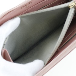 CHANEL Long Wallet Leather 2013 Women's