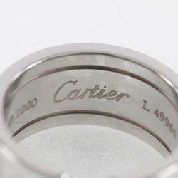 Cartier C2 size 15.5 ring, 18K white gold, approx. 13.1g, C2, for women