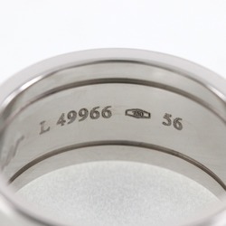 Cartier C2 size 15.5 ring, 18K white gold, approx. 13.1g, C2, for women