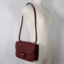 Hermes Dolly Shoulder Bag Box Calf 1978 〇H 2way Flap Women's