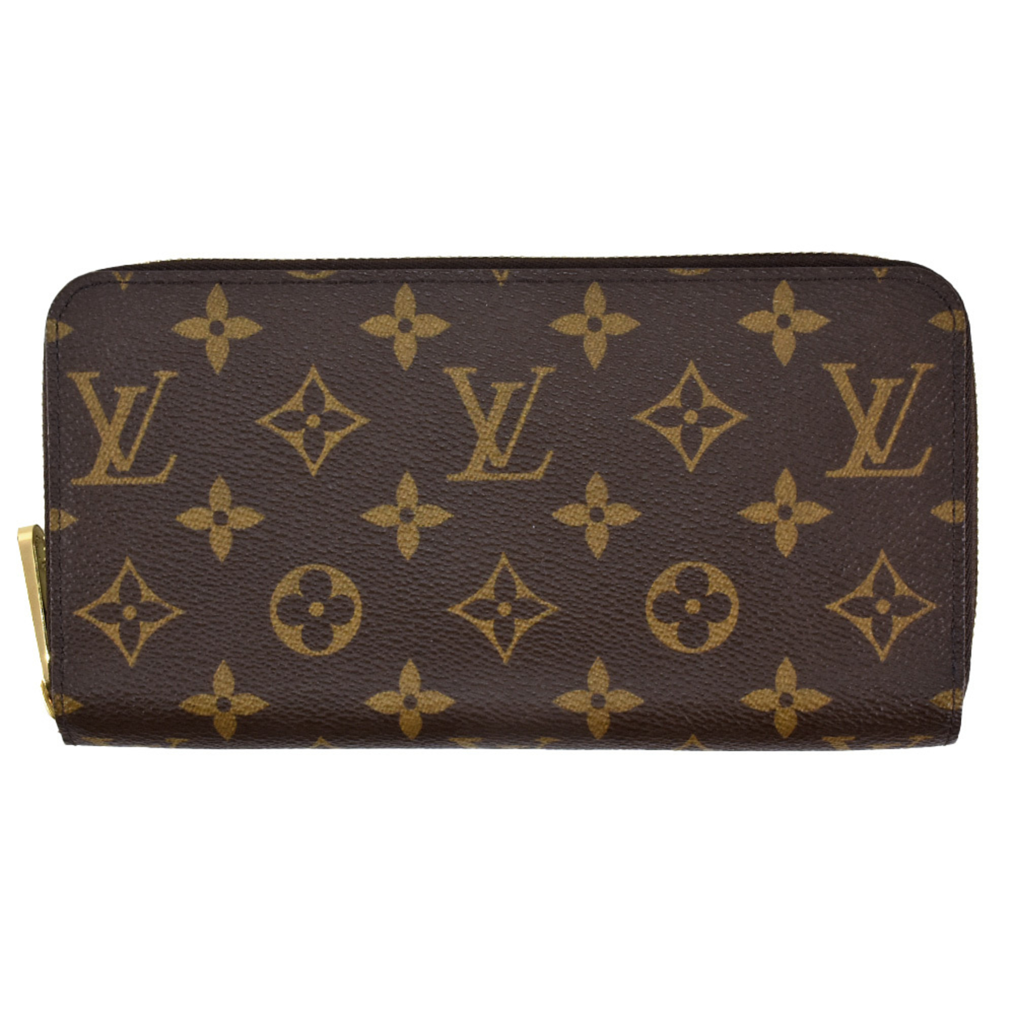 Louis Vuitton Zippy Wallet Round Monogram Canvas M41895 Fuchsia RFID (IC chip) built-in