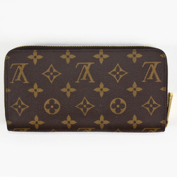 Louis Vuitton Zippy Wallet Round Monogram Canvas M41895 Fuchsia RFID (IC chip) built-in