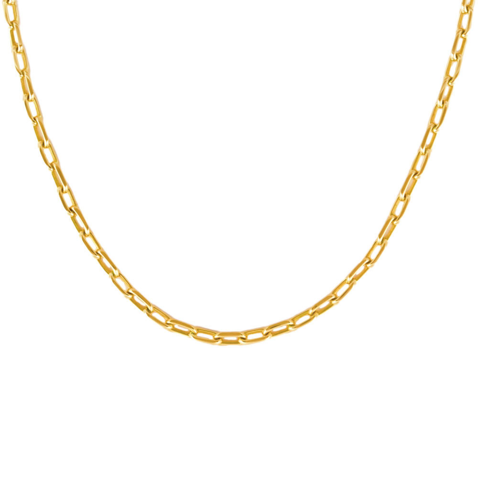 Cartier Spartacus Chain Necklace 70083225 K18YG 46cm 26.5g Women's