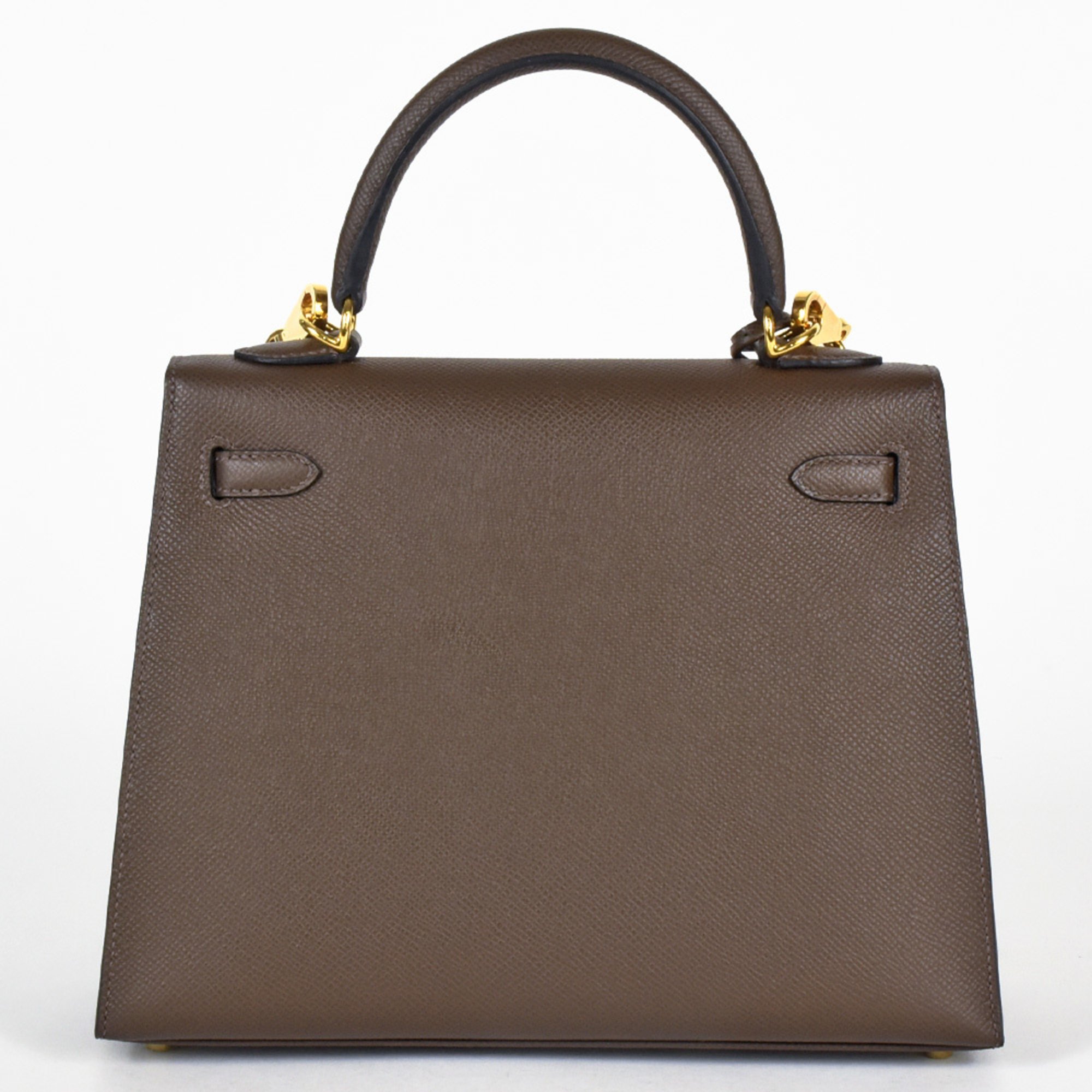 Hermes Kelly 25, Outer Stitched Handbag, Epsom Leather, B Stamp (Manufactured in 2023)