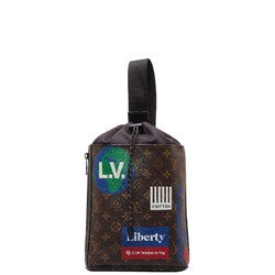 Louis Vuitton Monogram Chalk Sling Bag Shoulder Body M44625 Brown Multicolor PVC Leather Men's LOUIS VUITTON