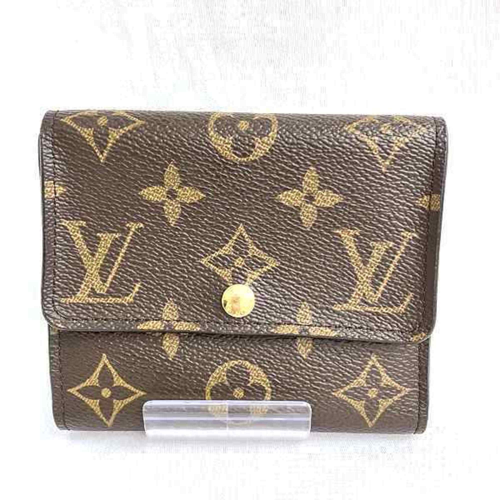 Louis Vuitton Monogram Portefeuille Anais M60402 Wallet Tri-fold Unisex